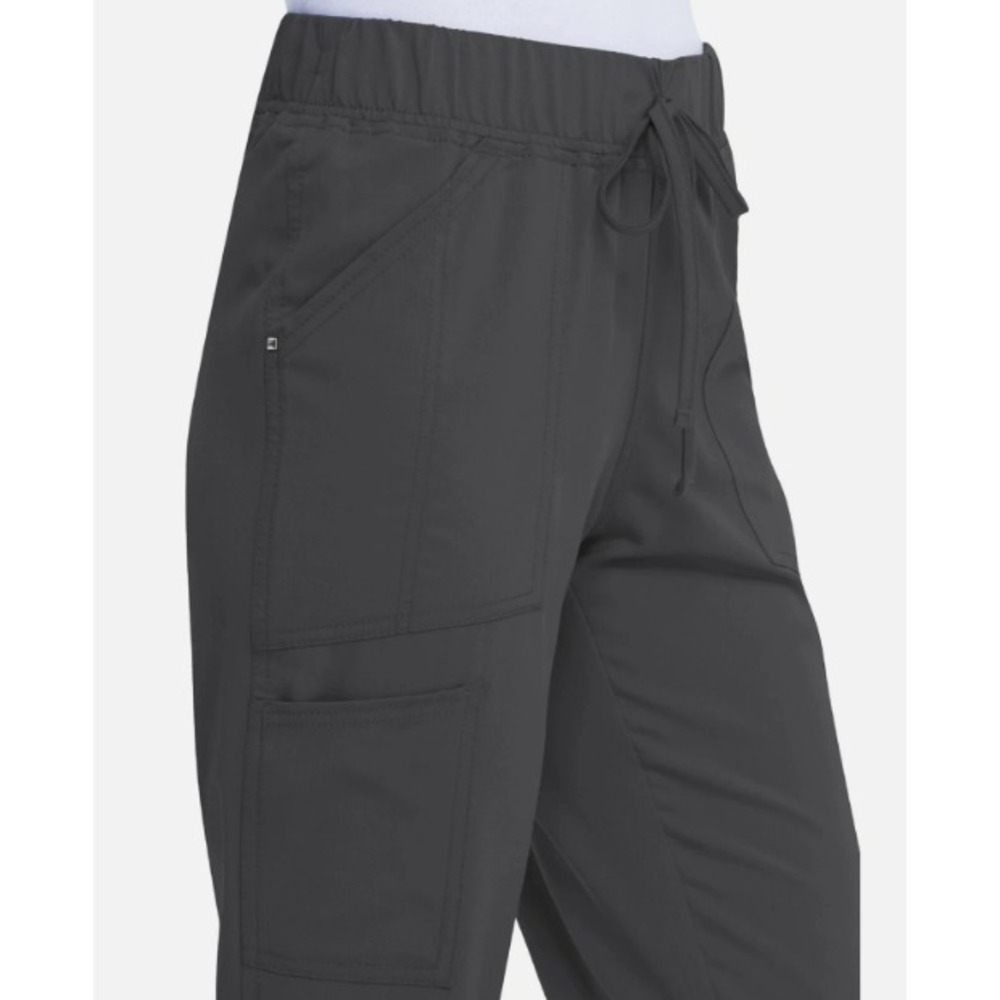 Scrubstar Womens Size M Scrub Pants Premium Ultimate Jogger Pewter Gray Medical - Picture 3 of 11